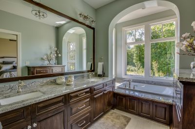 Spacious Master Bathroom Remodel